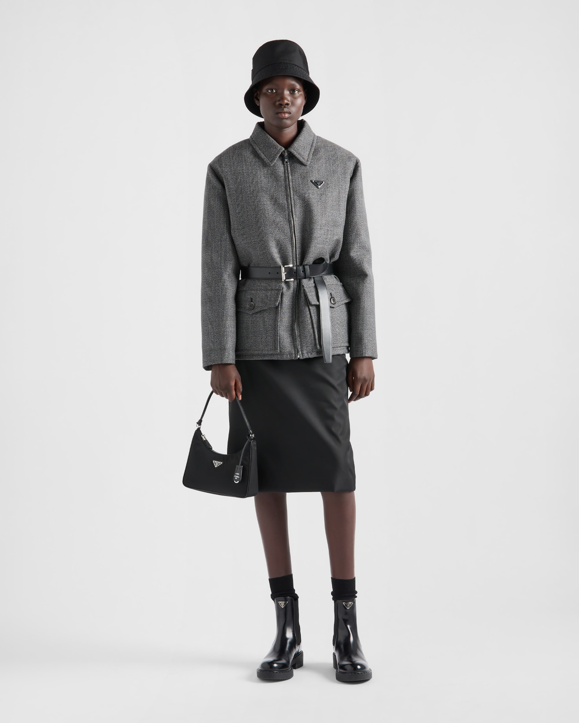 Prada Re-Edition 2005 Re-Nylon and Saffiano mini bag - Image 2